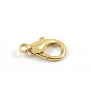 Lobster claw clasp 23mm gold plated